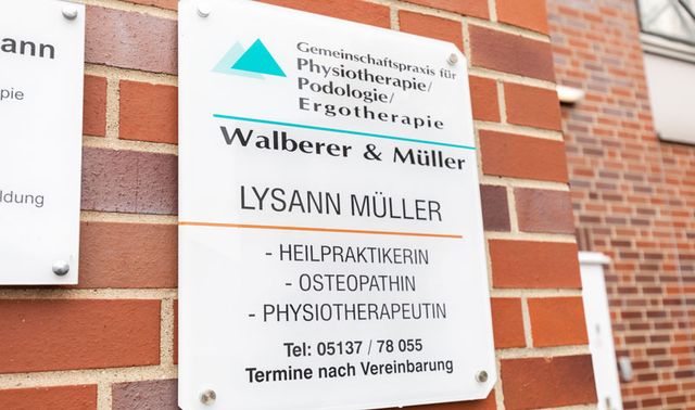 Brunhilde Walberer & Lysann Müller Gemeinschaftspraxis für Physiotherapie & Podologie